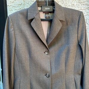 Banana republic stretch, wool blazer size 10